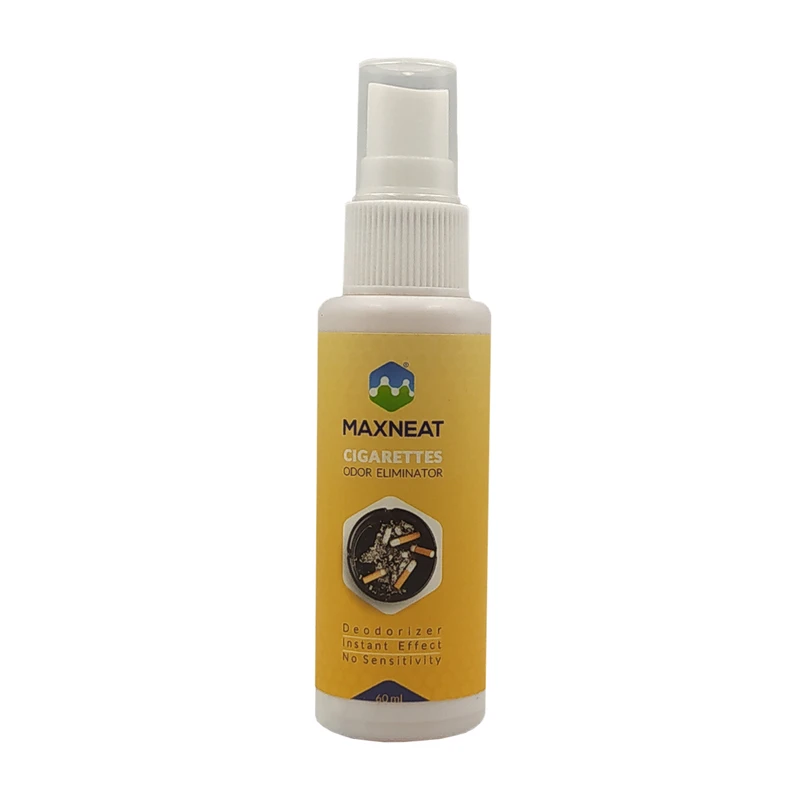 Max Neat Cigarette Odor Eliminator Spray, Model 3434900, 60 ml