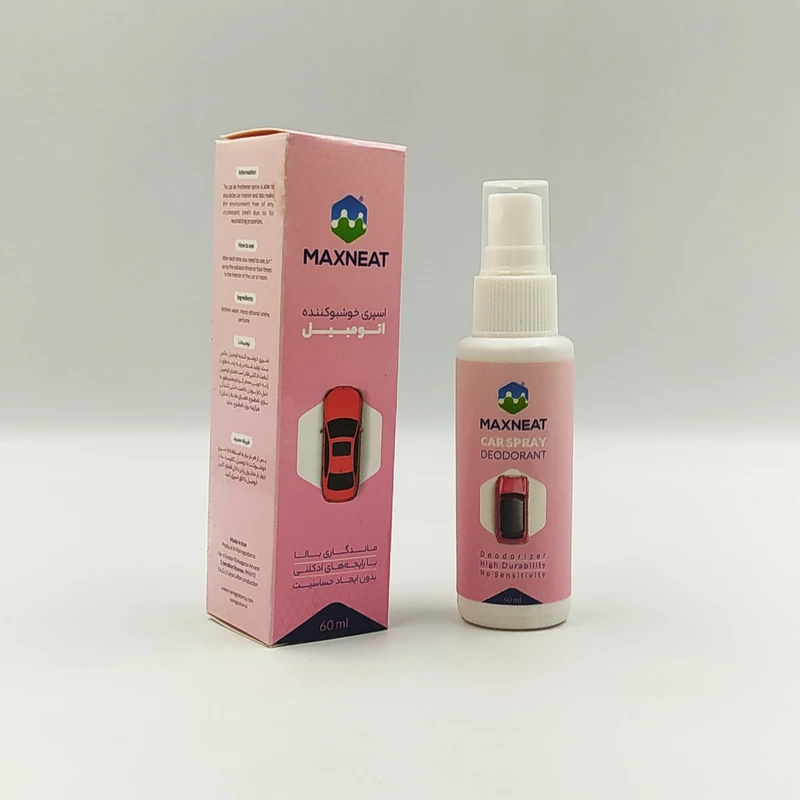 Max Neat Car Air Freshener Spray, Model 3434800, 60 ml